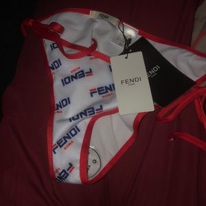 Fendi two piece bathing suit